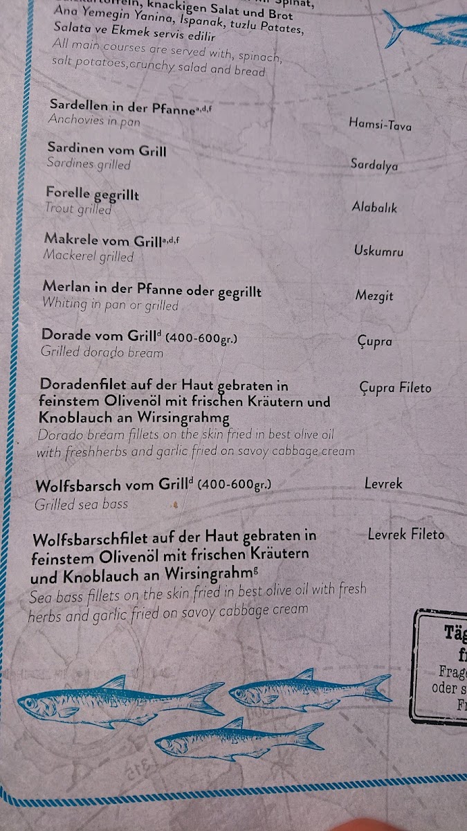 Menu Delphin Fisch & Steak-10