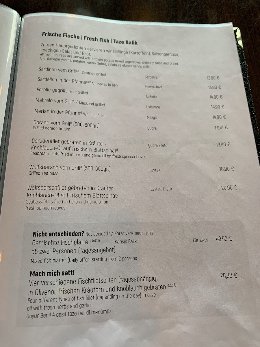 Menu Delphin Fisch & Steak-3