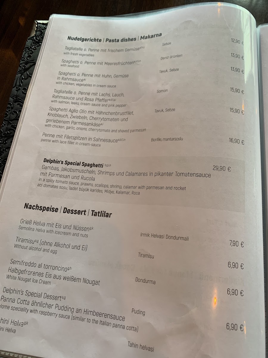 Menu Delphin Fisch & Steak-8