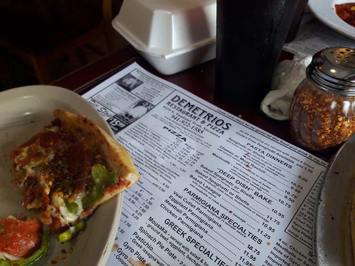 Menu Demetrio's Restaurant & Pizza-7