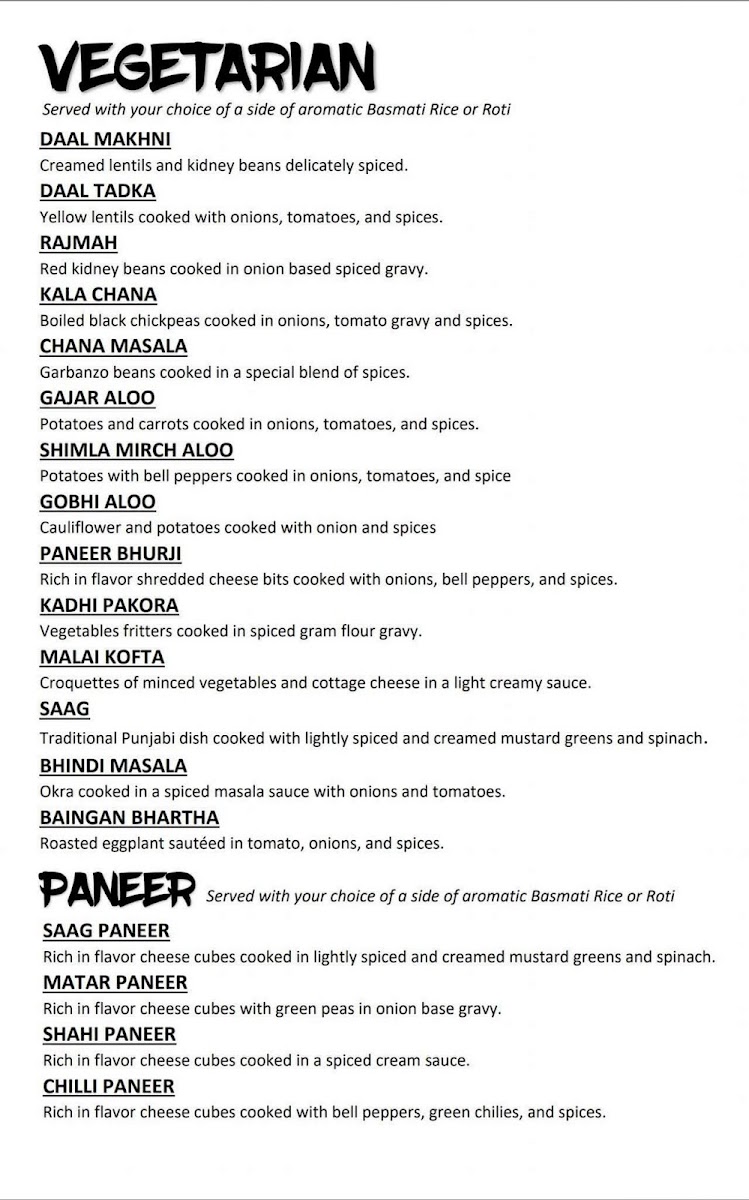 Menu Deming Indian Restaurant-1