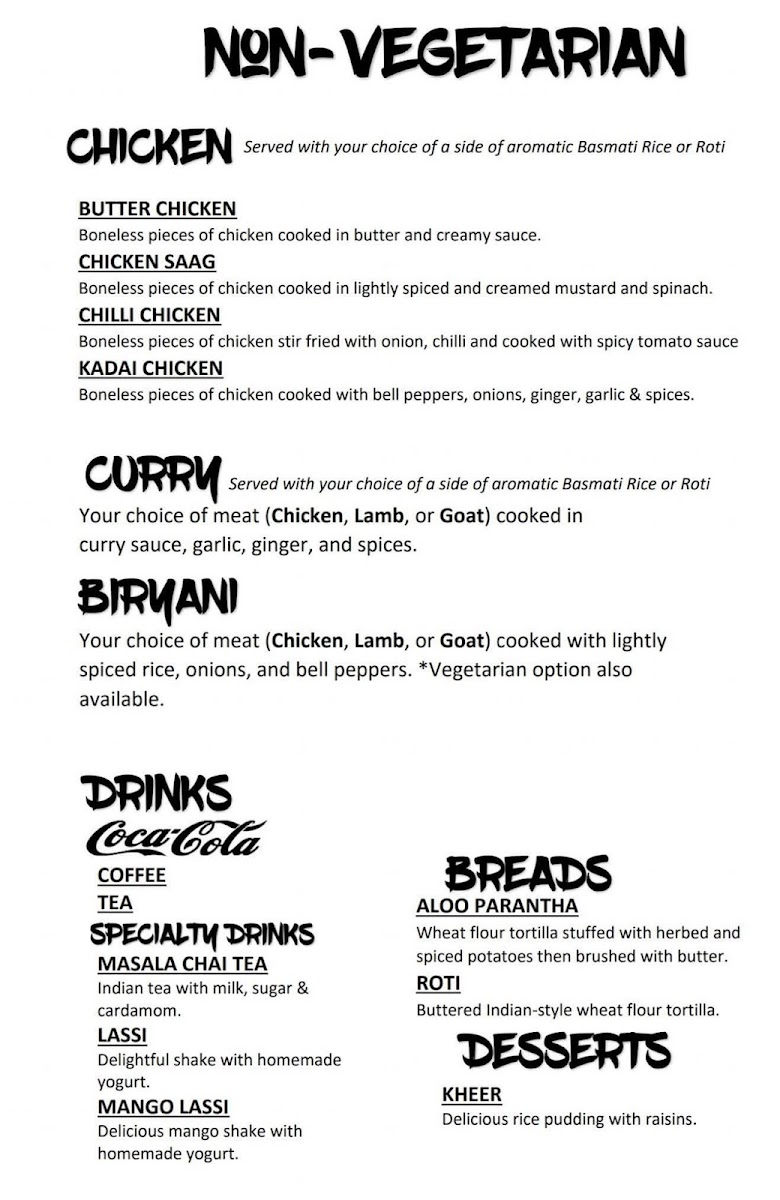 Menu Deming Indian Restaurant-2