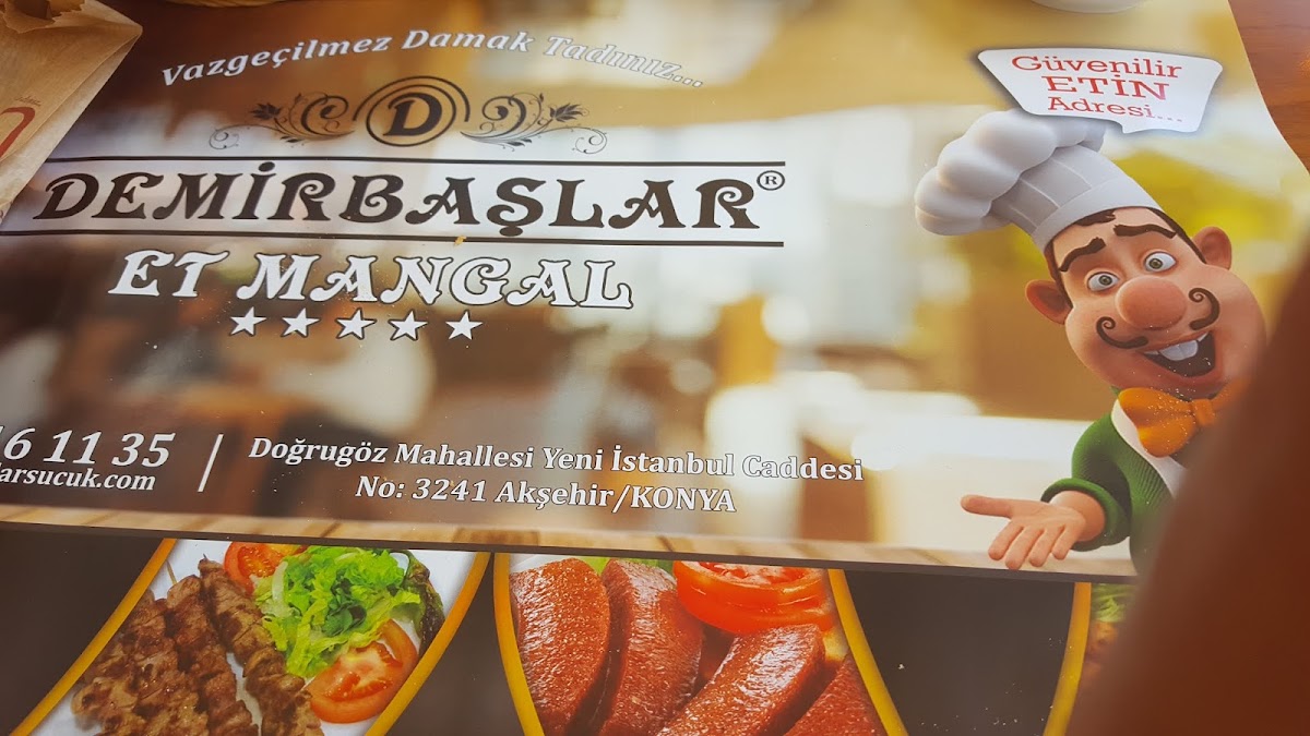 Menu Demirbaşlar Sucuk Et Mangal-2