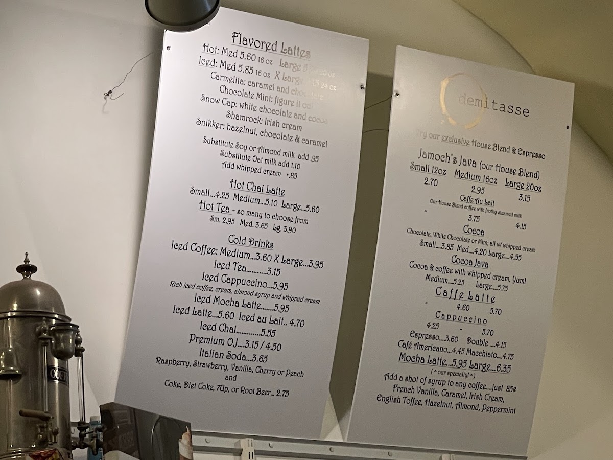 Menu Demitasse Cafe-7