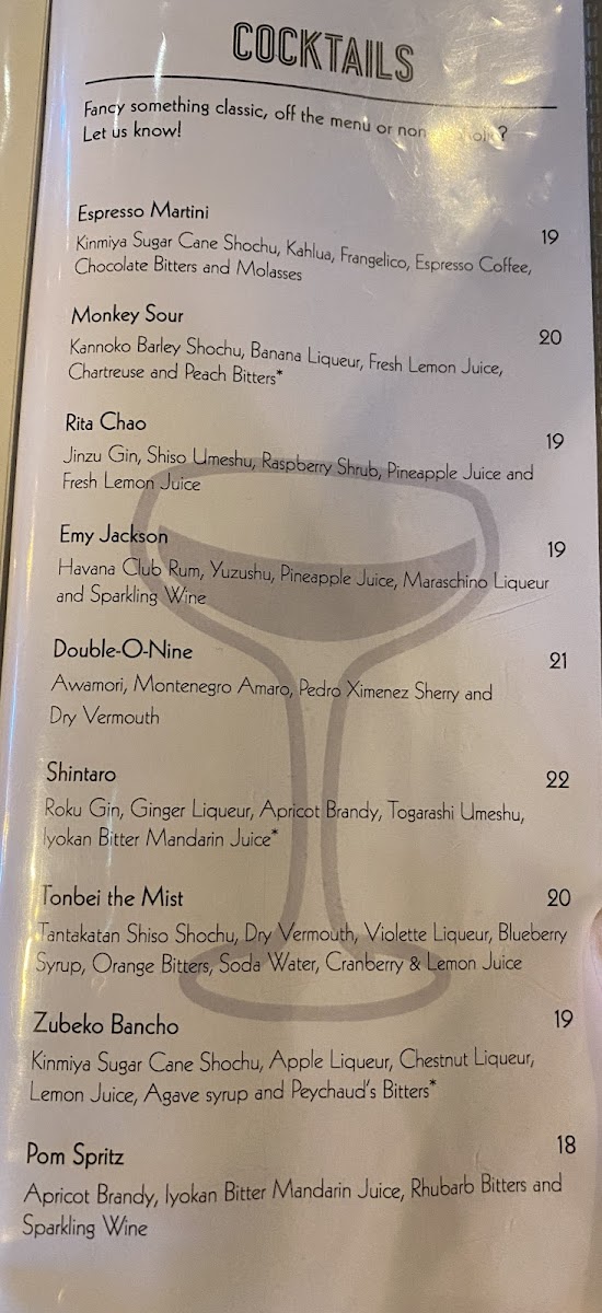 Menu Dendeke Japanese Bar & Dining-8