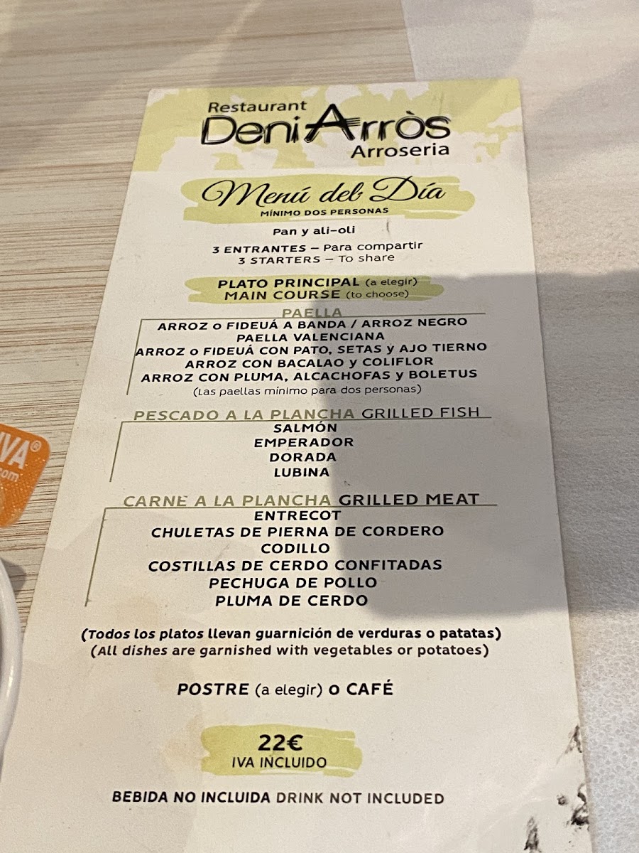 Menu Deniarròs Les Marines-1