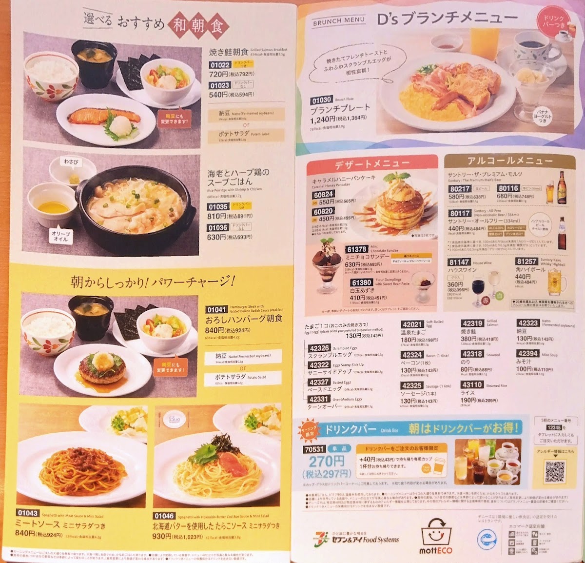 Menu Denny's Funabashi Futawa-1