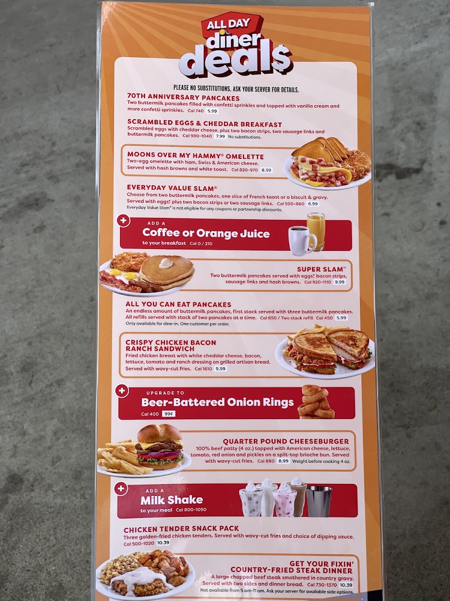 Menu Denny's-4