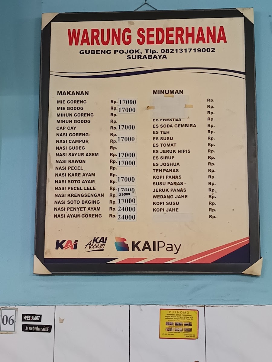 Menu Depot Sederhana (Gubeng Pojok)-4