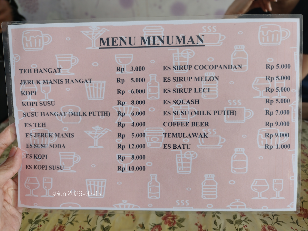Menu Depot Timur-2