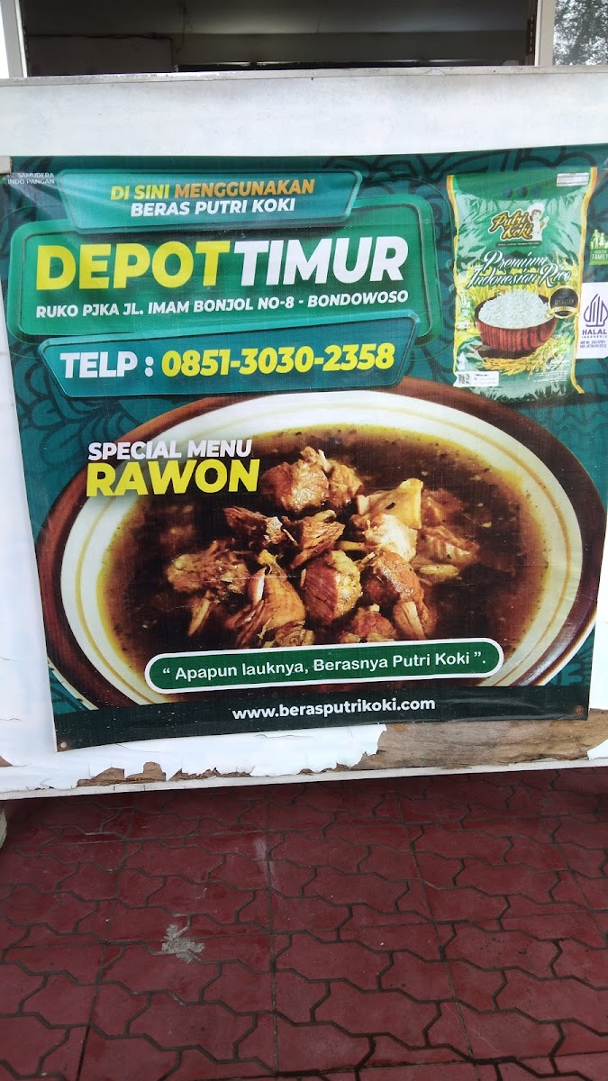 Menu Depot Timur-7