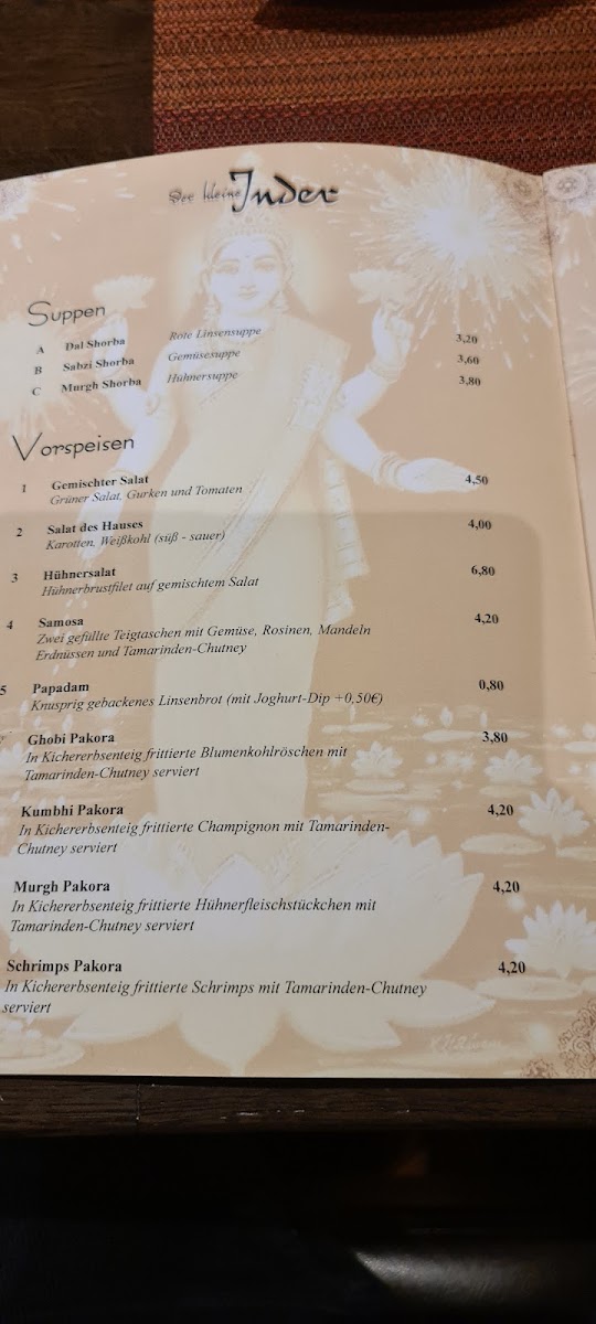 Menu Der Kleine Inder-6