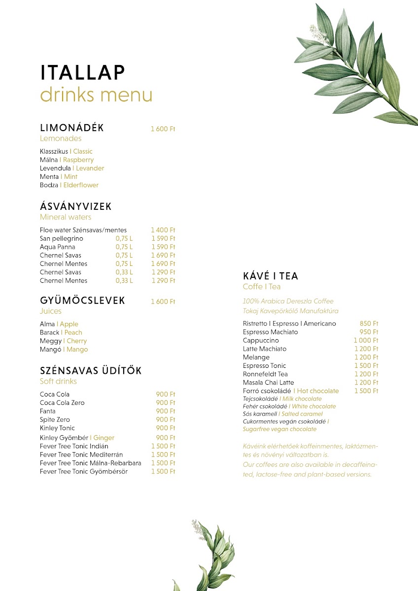 Menu Dereszla Bisztró-5