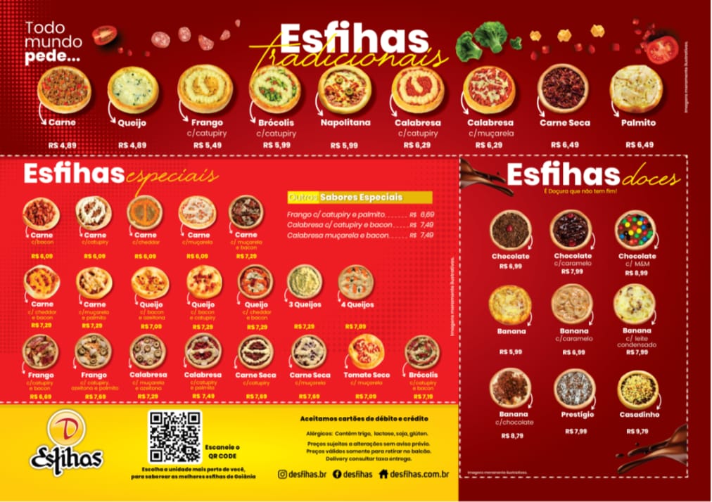 Menu D'esfihas T9 Jd. América-1