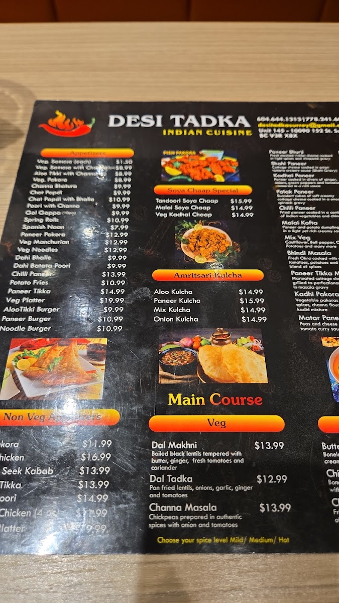 Menu Desi Tadka Indian Cuisine-3