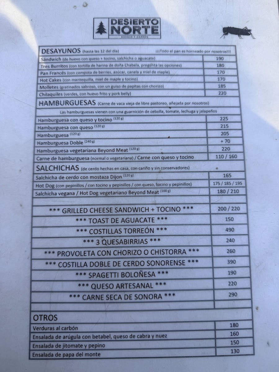 Menu Desierto Norte-2