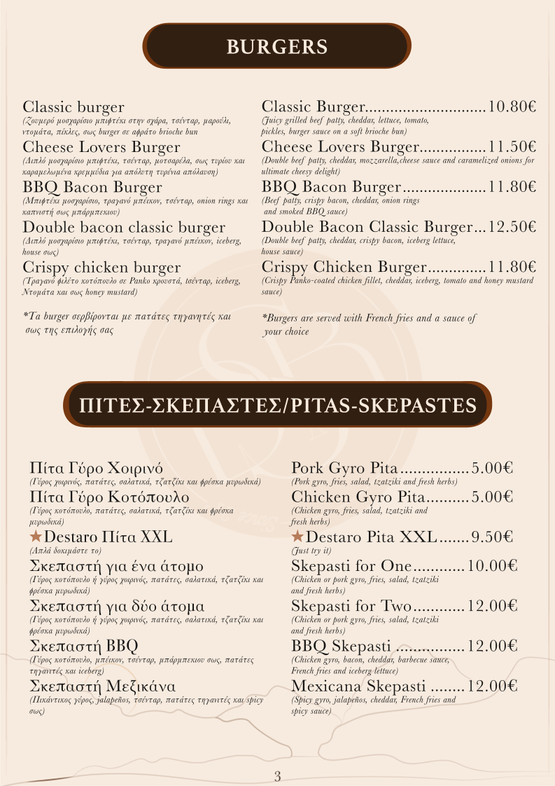Menu Destaro Cafe Restaurant-4