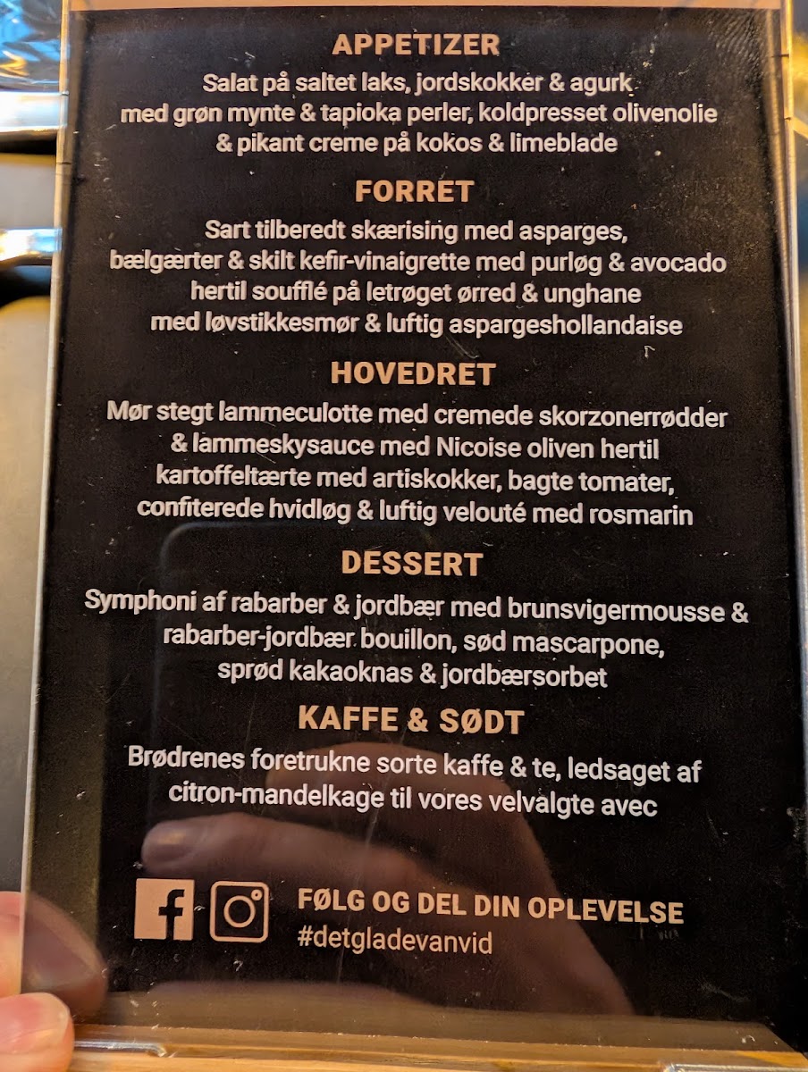 Menu Det Glade Vanvid Odense-1