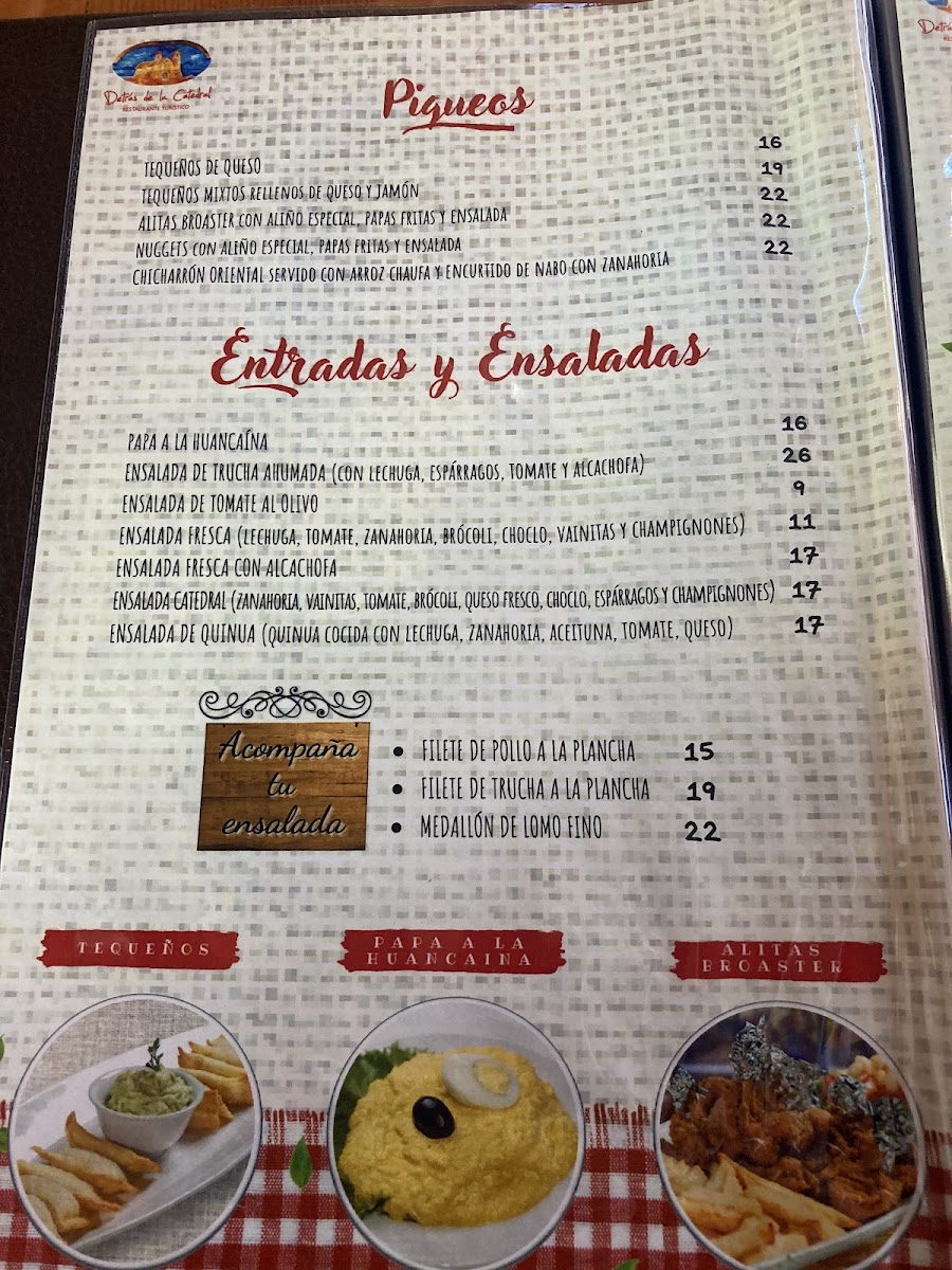 Menu Detrás De La Catedral, Restaurante-10