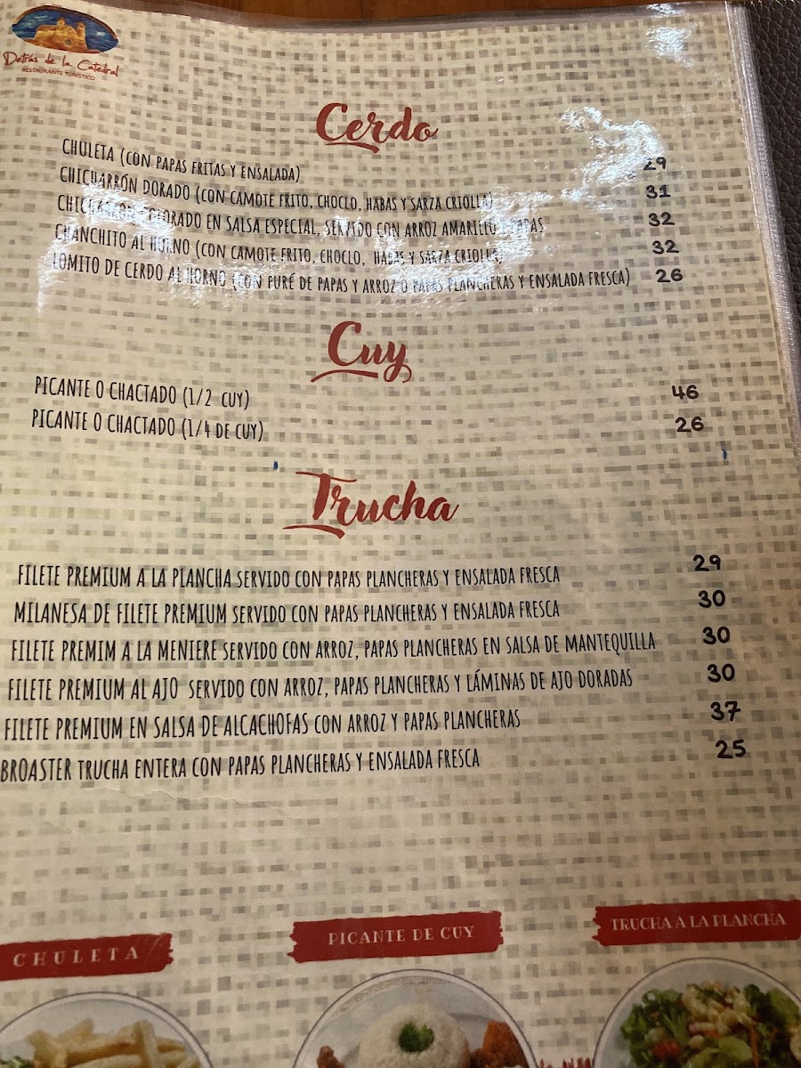Menu Detrás De La Catedral, Restaurante-9