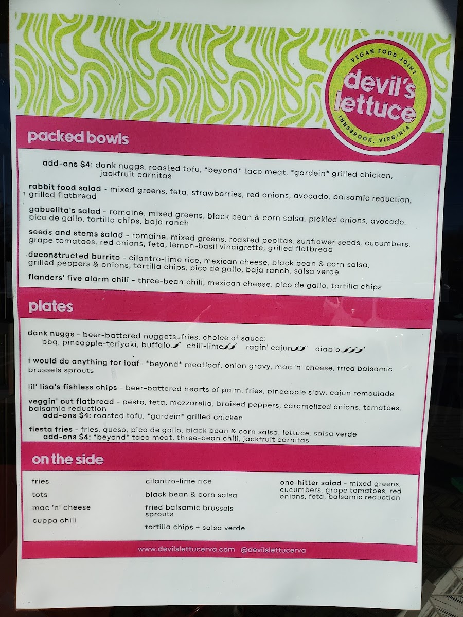 Menu Devil's Lettuce-5