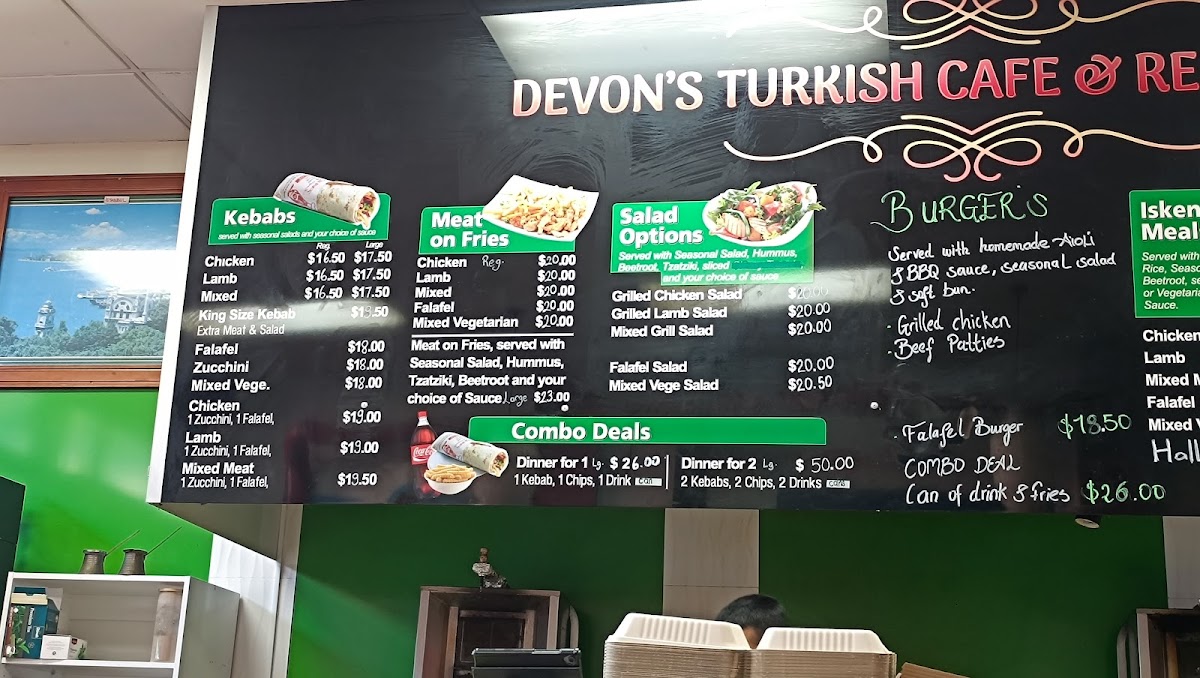 Menu Devons Turkish Cafe & Restaurant-4