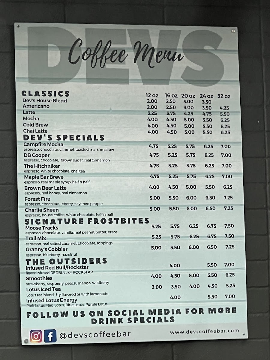 Menu Devs Coffee Bar Camas-1
