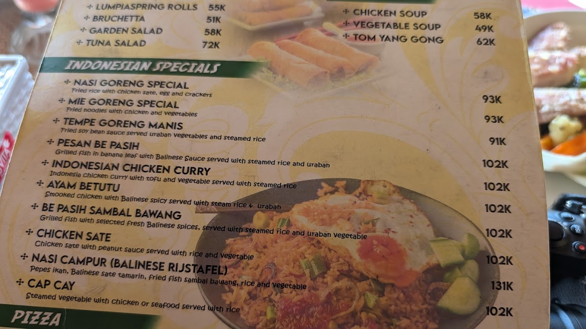 Menu Dewata Agung Restaurant Tirtagangga-9