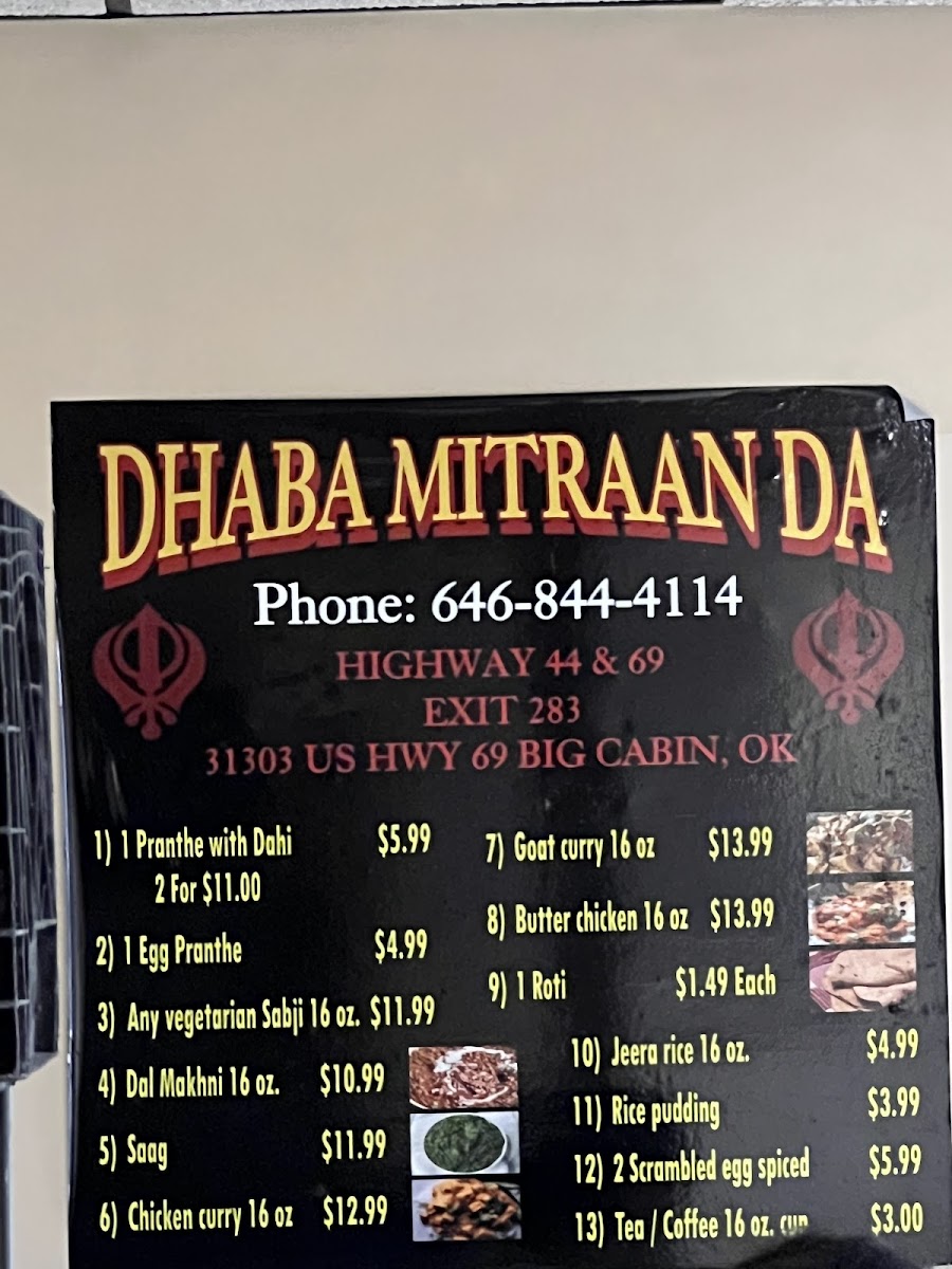 Menu Dhaba Mitraan Da Indian Cuisine-4