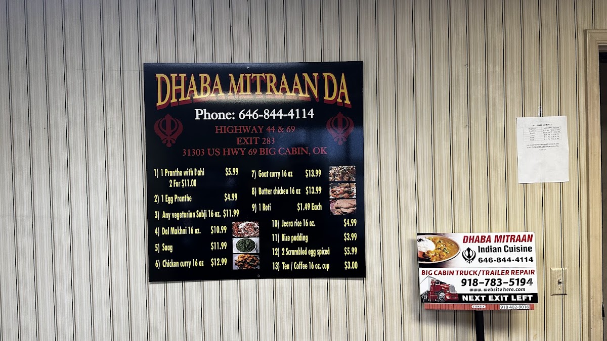 Menu Dhaba Mitraan Da Indian Cuisine-5