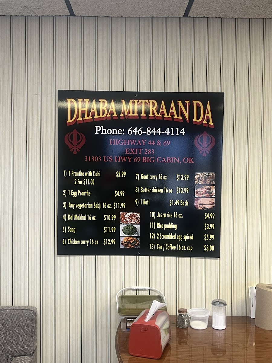 Menu Dhaba Mitraan Da Indian Cuisine-7