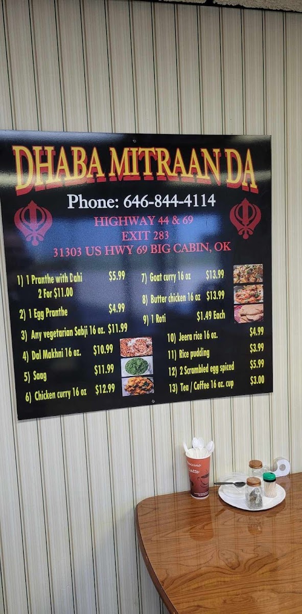 Menu Dhaba Mitraan Da Indian Cuisine-9