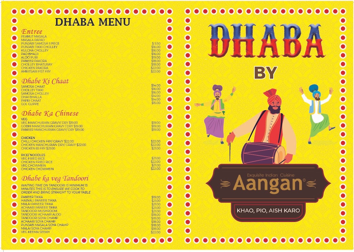 Menu Dhabha By Aangan-1