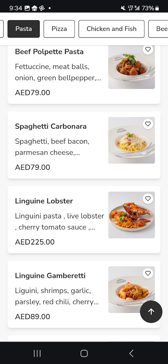 Menu Di Mare Restaurant And Cafe-1