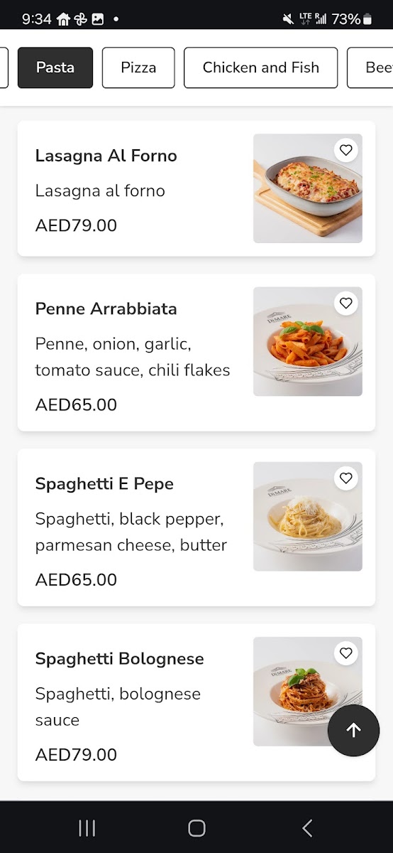 Menu Di Mare Restaurant And Cafe-2
