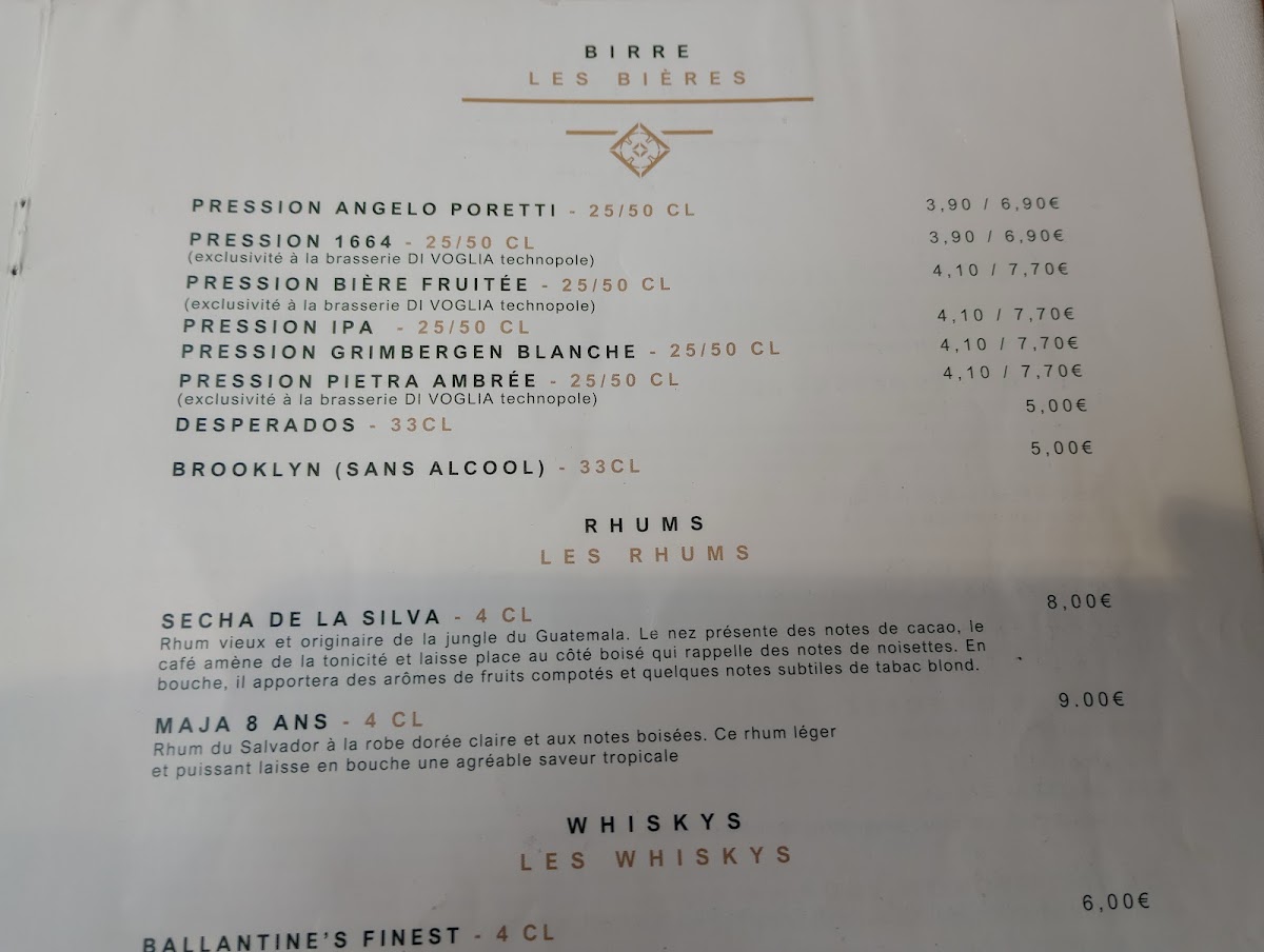Menu Di Voglia Jean-Jaures - Brasserie Italienne & Pizzeria Napolitaine-1