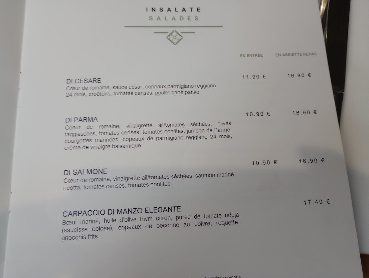 Menu Di Voglia Jean-Jaures - Brasserie Italienne & Pizzeria Napolitaine-5