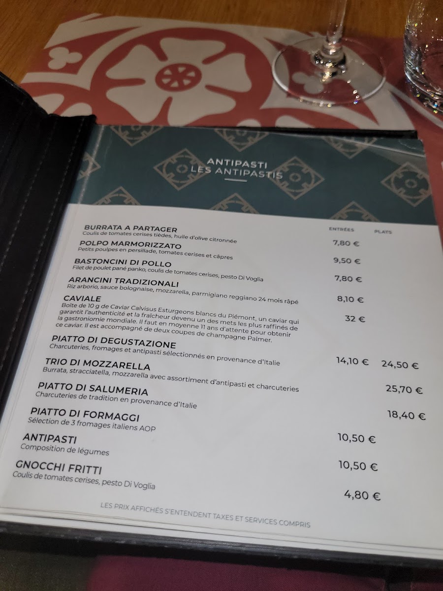 Menu Di Voglia Jean-Jaures - Brasserie Italienne & Pizzeria Napolitaine-7