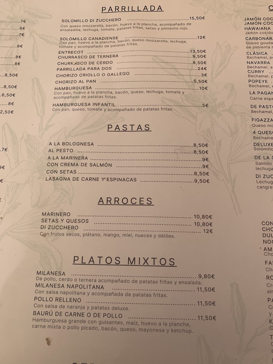 Menu Di Zucchero-10
