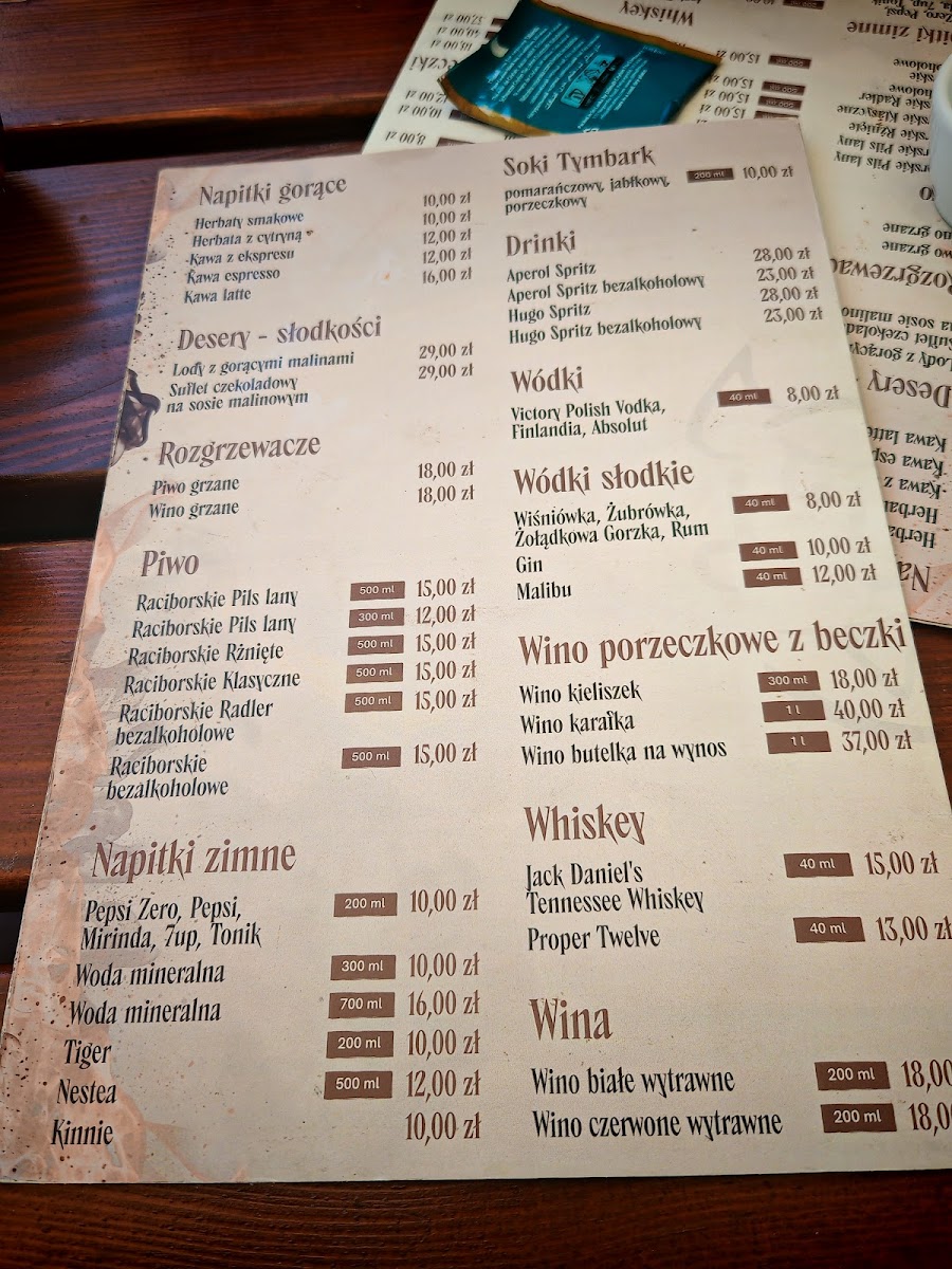 Menu Diabelska Karczma Piekielnie Dobre Jedzenie-8