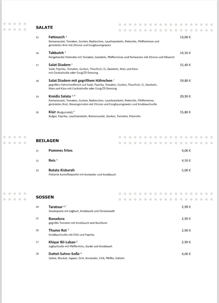 Menu Diadem Lounge-4