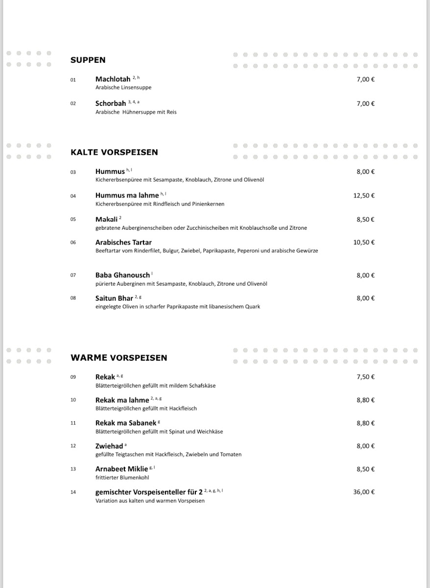 Menu Diadem Lounge-5