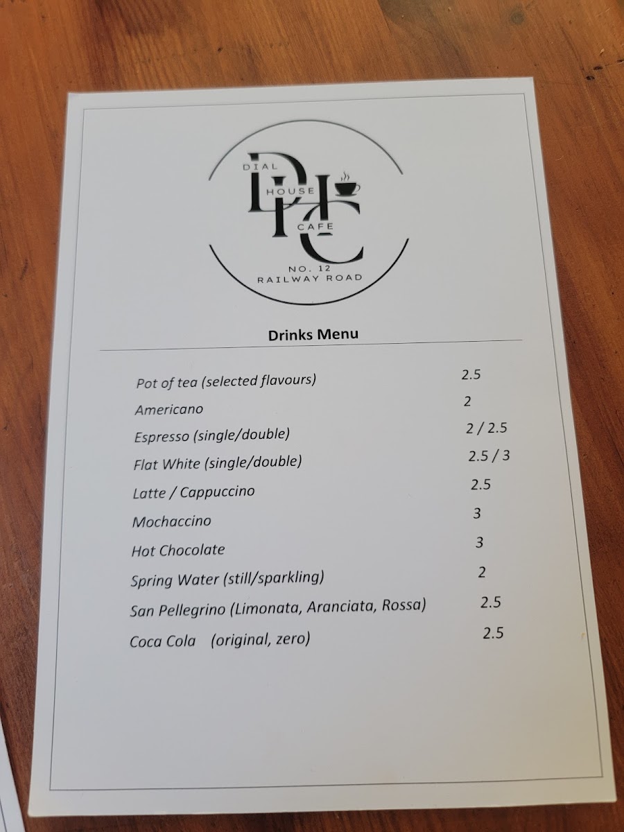 Menu Dial House Cafe-2