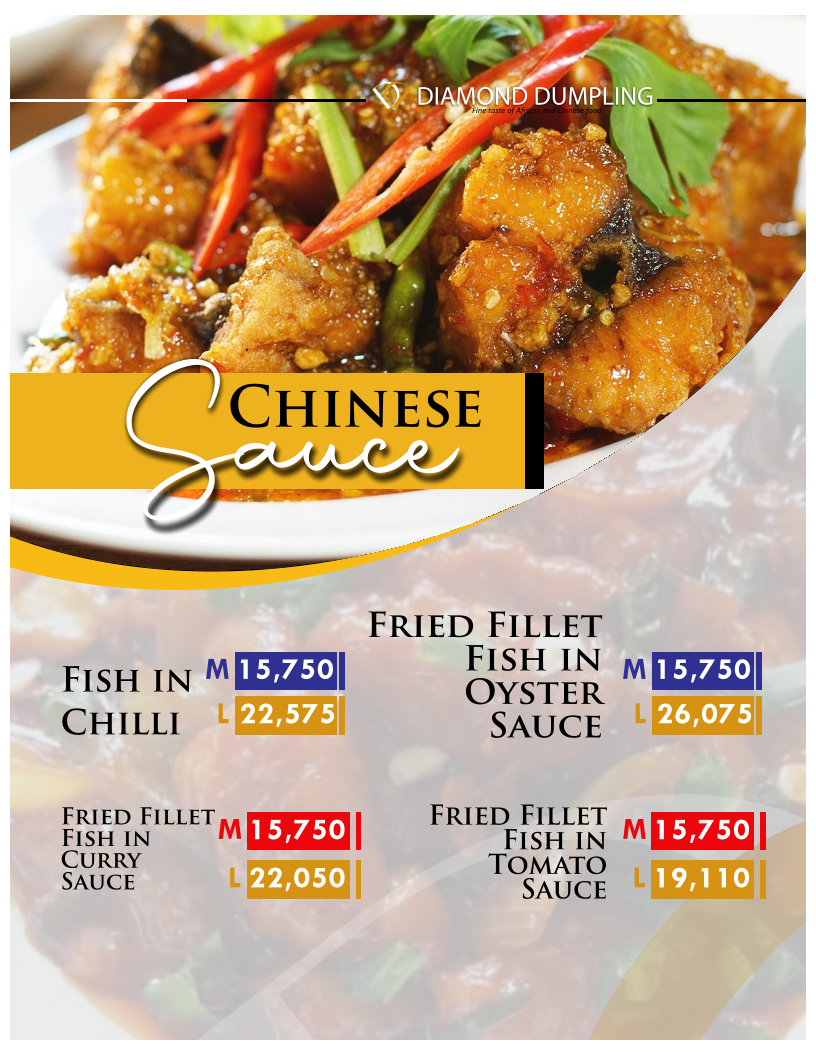 Menu Diamond Dumpling Restaurant And Lounge Abeokuta-3