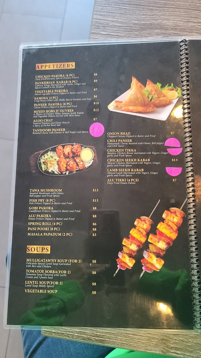 Menu Diamond Palace Cuisine Of India-10
