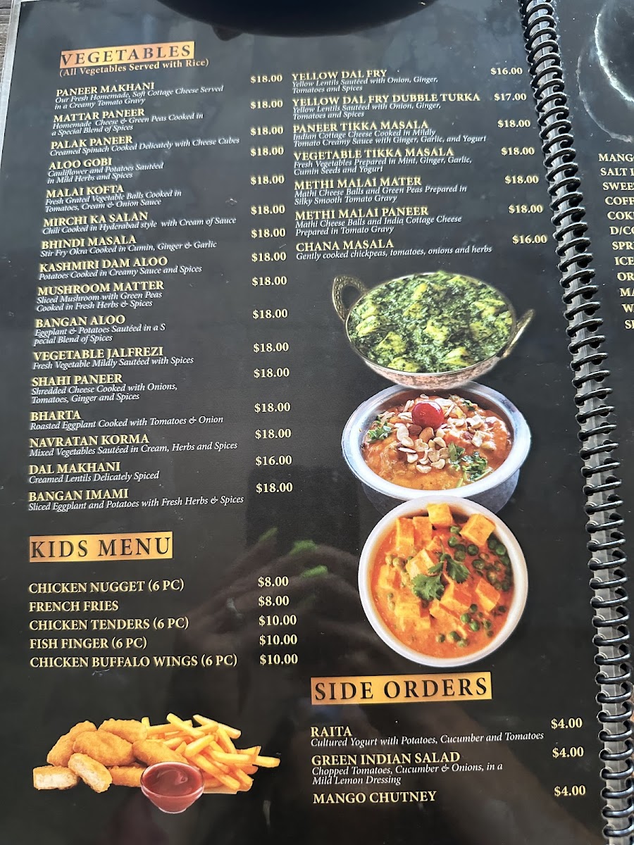 Menu Diamond Palace Cuisine Of India-2