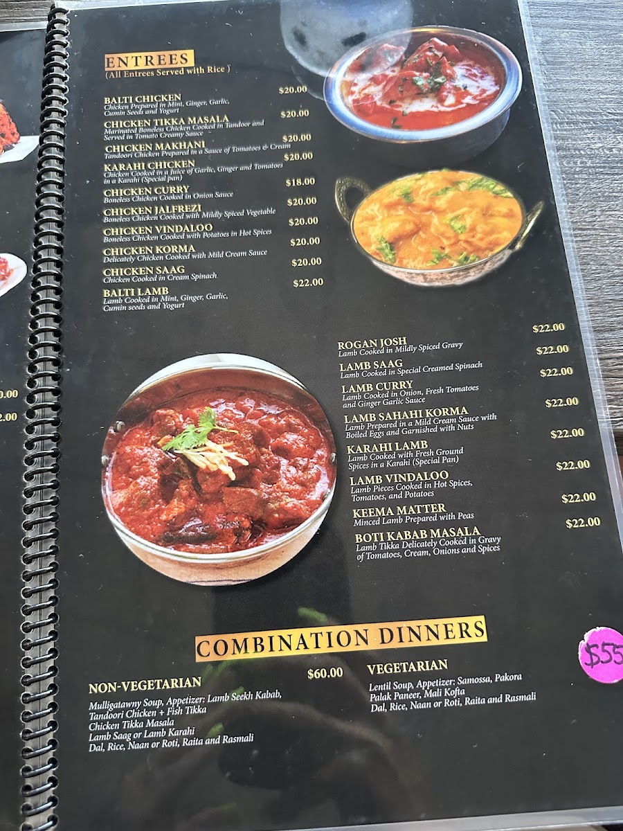 Menu Diamond Palace Cuisine Of India-5