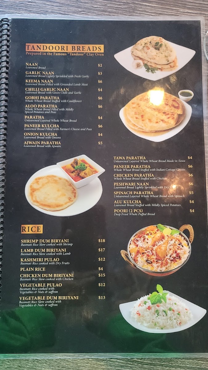 Menu Diamond Palace Cuisine Of India-8