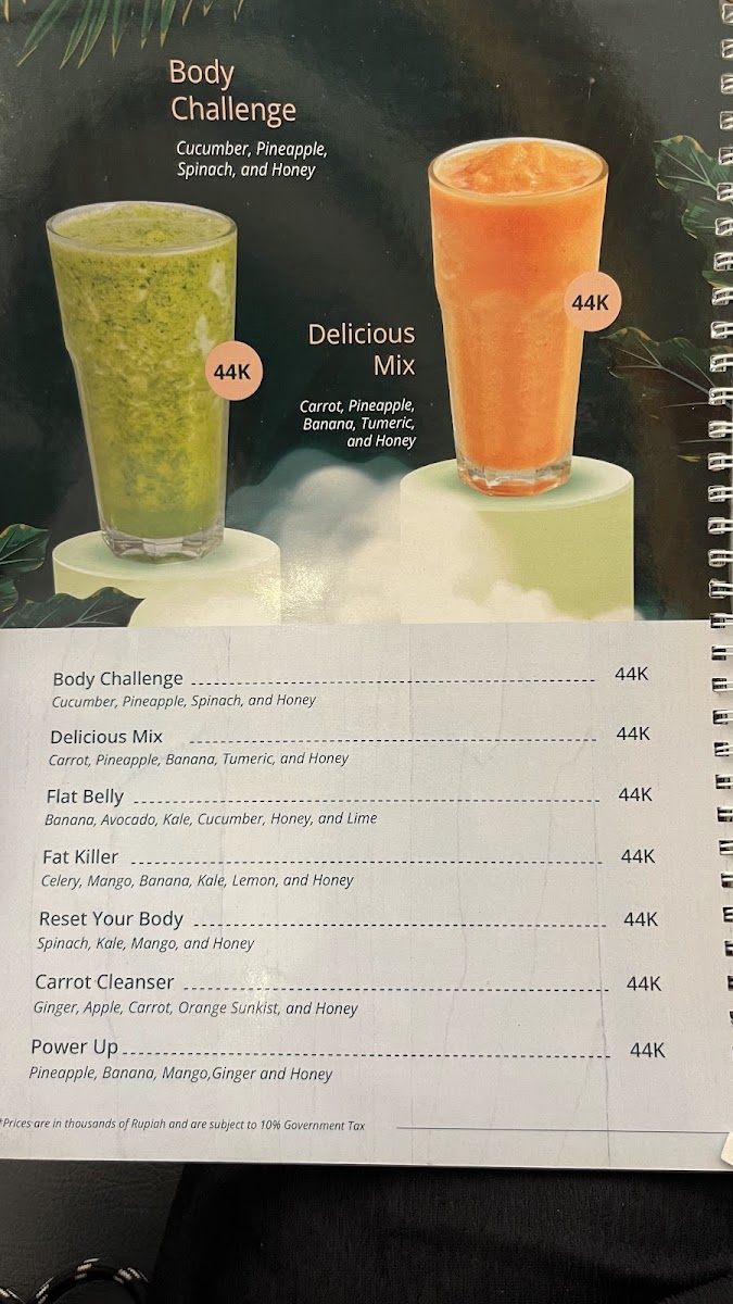 Menu Dians Garden Bali Klungkung-2