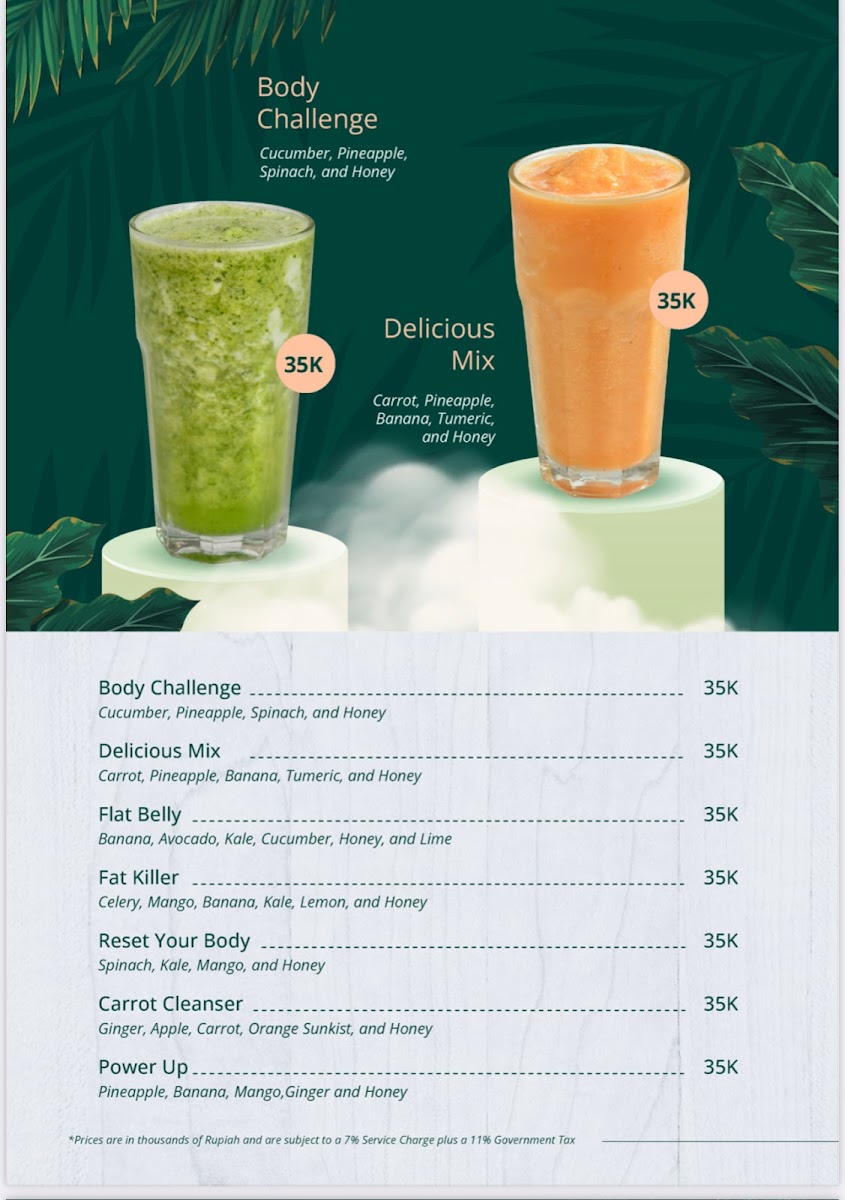 Menu Dians Garden Bali Klungkung-4